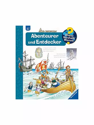 RAVENSBURGER | Buch - Wieso Weshalb Warum - Abenteurer und Entdecker | 